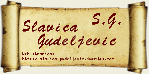 Slavica Gudeljević vizit kartica